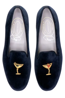 Stubbs & Wootton Slipper<Martini Midnight Private Stock (Men)