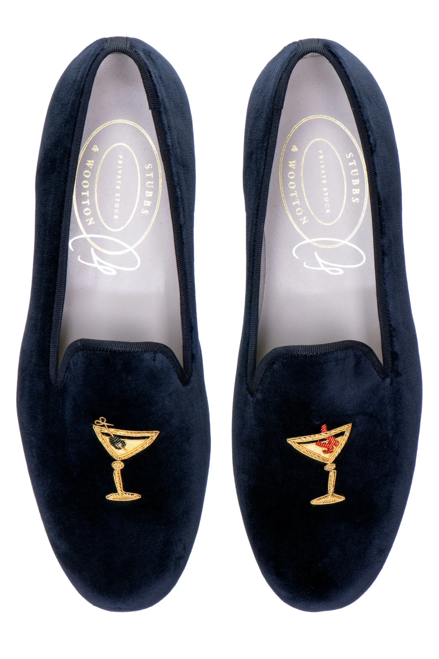 Stubbs & Wootton Slipper<Martini Midnight Private Stock (Men)
