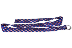 Stubbs & Wootton Belts<Medallion Ocean Silk Belt