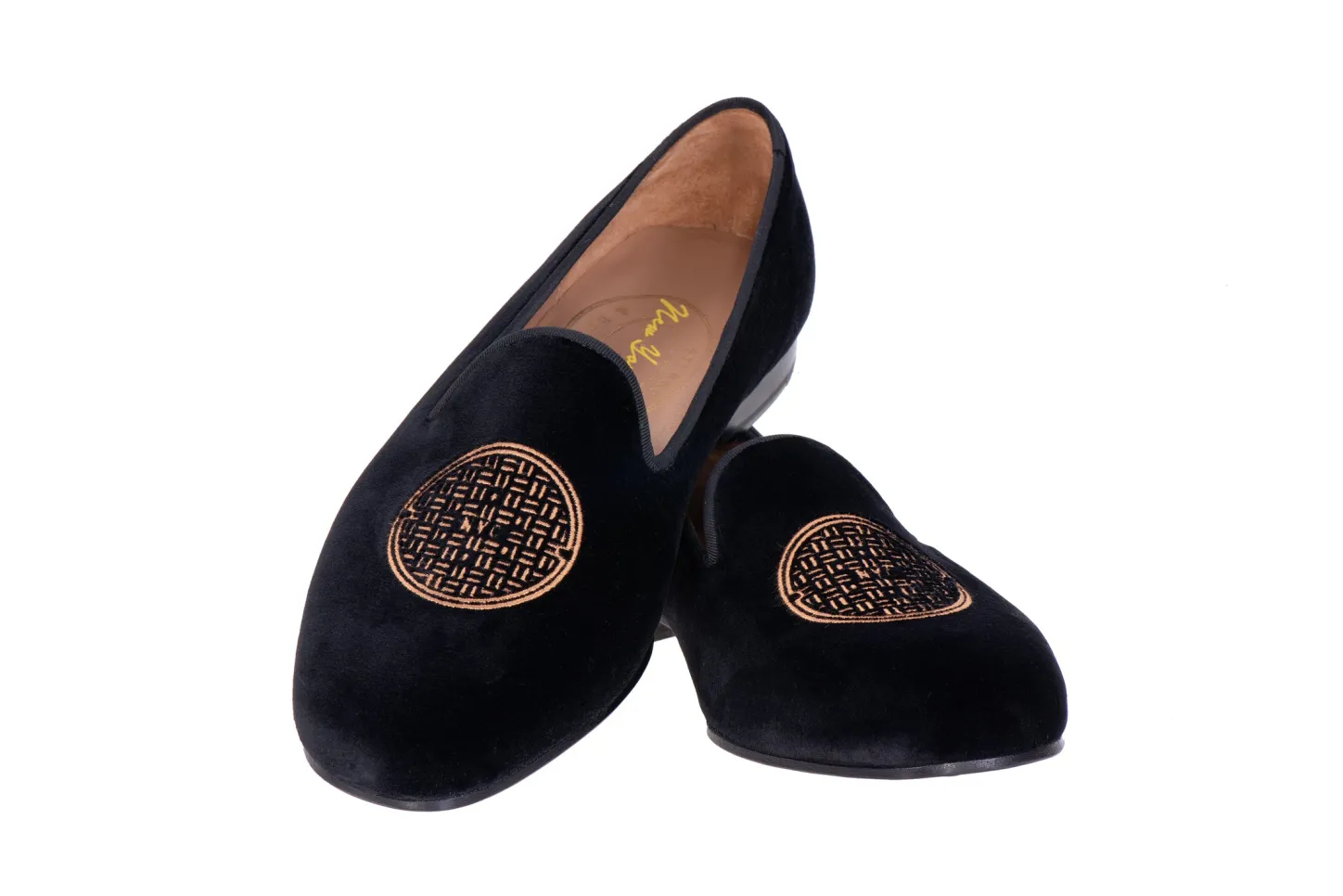 Women Stubbs & Wootton Slipper<Metropolis Bronze Velvet Slipper (Women)