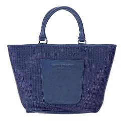 Stubbs & Wootton Mini Totes<Navy Raffia Midi Tote