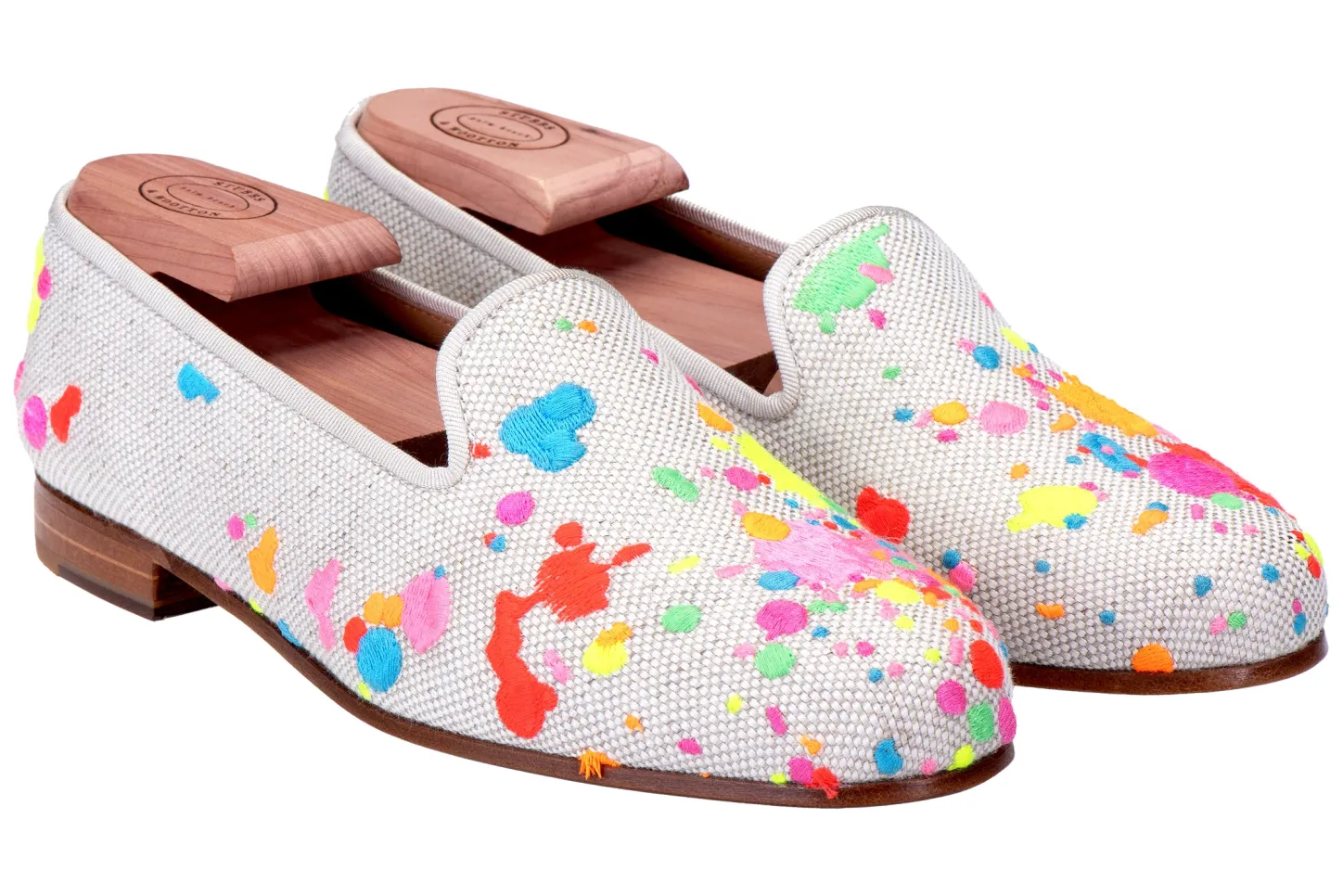 Women Stubbs & Wootton Slipper<Neon (Women)