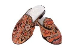 Women Stubbs & Wootton Mule<Paisley Shawl Mule (Women)