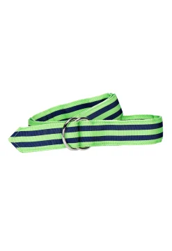 Stubbs & Wootton Belts<Ribbon Belt Lime
