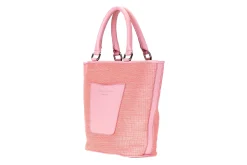 Stubbs & Wootton Mini Totes<Salmon Raffia Midi Tote