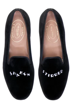 Women Stubbs & Wootton Slipper<Shaken Stirred Velvet Slipper (Women)