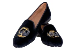 Women Stubbs & Wootton Slipper<Shattered Ming Noir (Women)