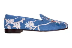 Women Stubbs & Wootton Slipper<Snowbird Marlin Linen Slipper (Women)
