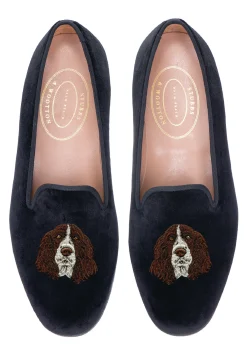 Stubbs & Wootton Slipper<Springer Spaniel Brown (Men)