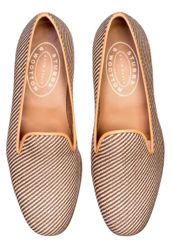 Stubbs & Wootton Slipper<Straw Raffia Slipper (Men)