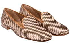 Stubbs & Wootton Slipper<Straw Raffia Slipper (Wide)