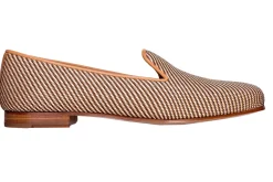 Women Stubbs & Wootton Slipper<Straw Raffia Slipper (Women)