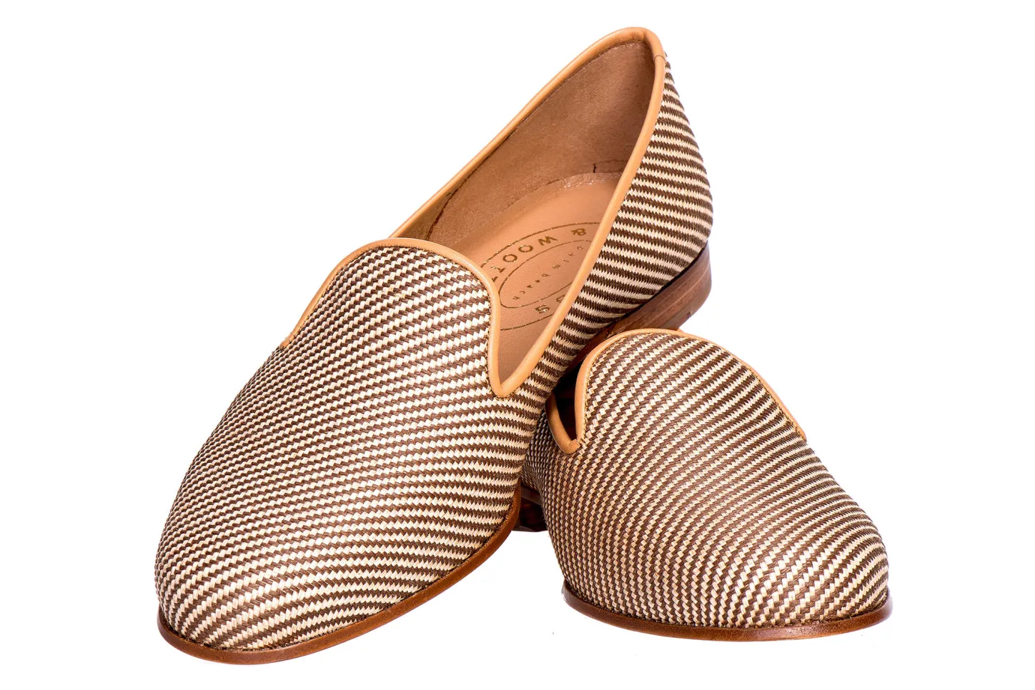 Women Stubbs & Wootton Slipper<Straw Raffia Slipper (Women)